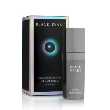 Контурирующий крем-сыворотка для лица и кожи вокруг глаз Black Pearl Sea of Spa