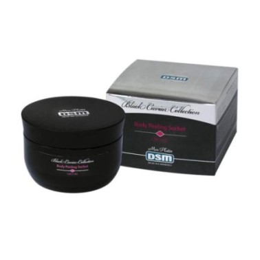 Body peeling sorbet orchid with vitamins capsules black caviar