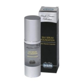 Silk serum foundation with vitamins capsules black caviar Care & Beauty Line