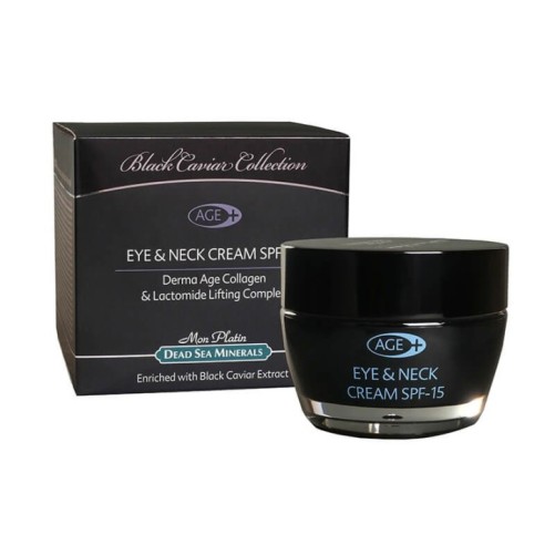 Eye&Neck cream derma-age plus SPF-15 black caviar Care & Beauty Line