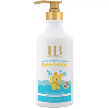 Shampoo and washing liquid for children and babies without soap based on chamomile and aloe Health & Beauty