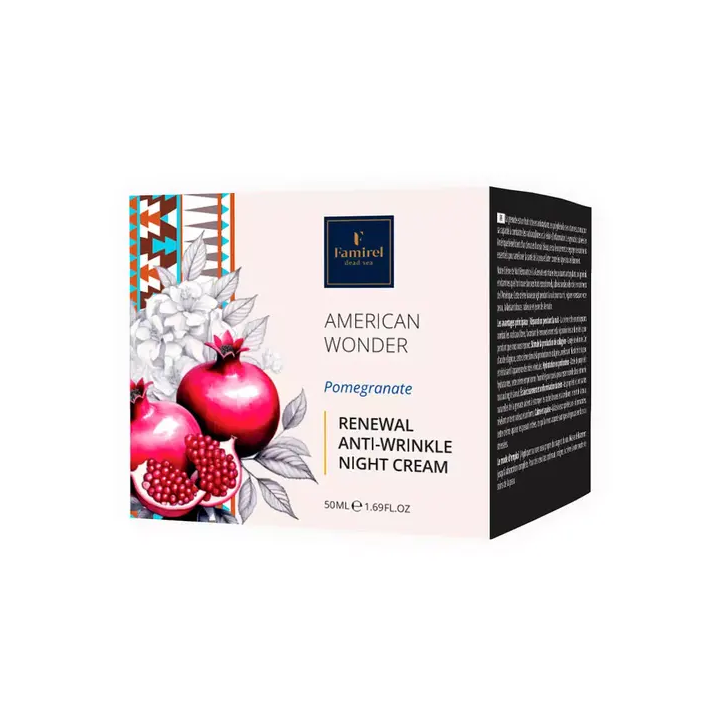 American Wonder Pomegranate Renewal Anti-Wrinkle Night Cream Famirel
