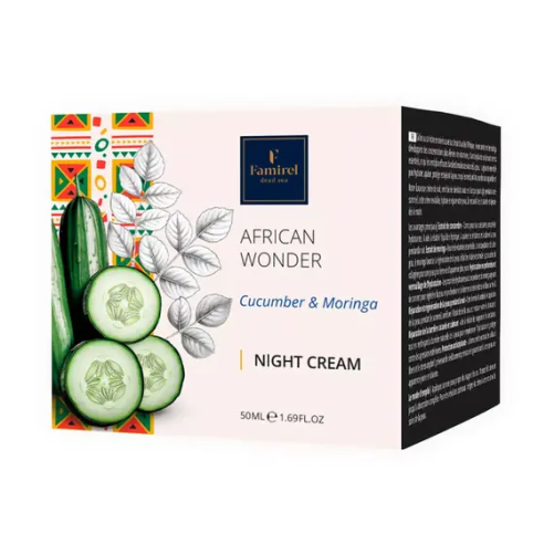African Wonder Cucumber&Moringa Night Cream Famirel