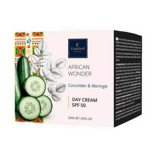 African Wonder Cucumber&Moringa Day Cream SPF 50 Famirel