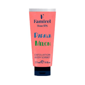 Body Exfoliation Sorbet Home Spa Papaya&Melon Famirel