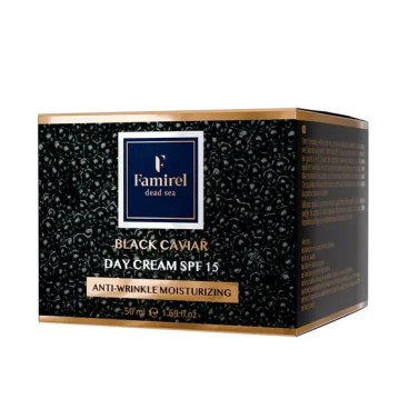 Day Cream Black Caviar Anti-Wrinkle&Moisturizing SPF 15