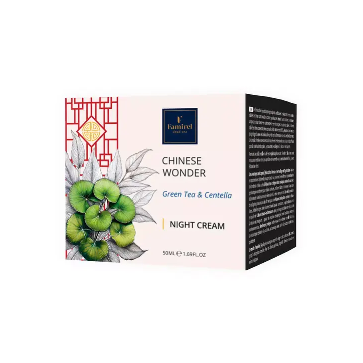 Chinese Wonder Green Tea&Centella Night Cream Famirel