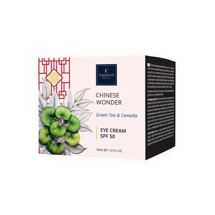 Chinese Wonder Green Tea&Centella Eye Cream SPF 50 Famirel