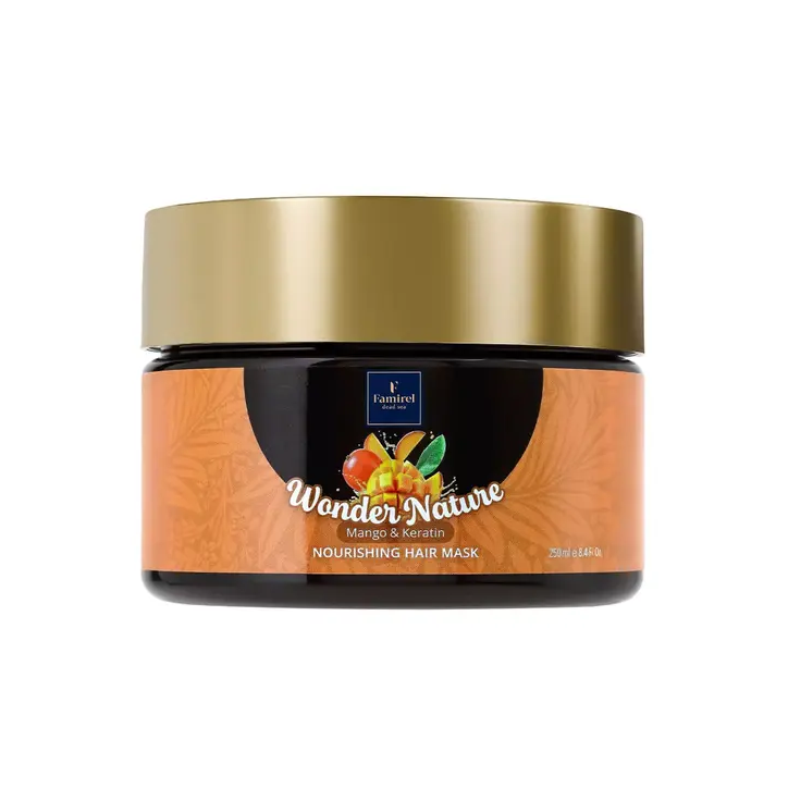 Питательная маска для волос Wonder Nature с манго и кератином Famirel