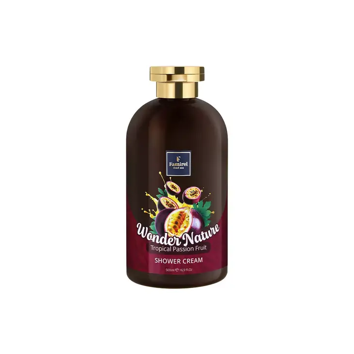 Shower Cream Wonder Nature Tropical Passion Fruit Famirel