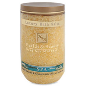 Health&Beauty Natural bath salt Dead Sea Minerals and organic Vanilla oils 500 g