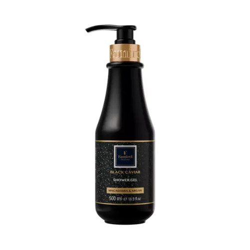 Shower Gel Black Caviar Macadamia&Argan Famirel