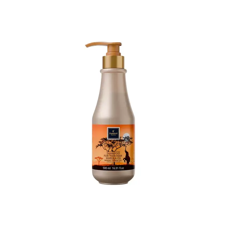Shampoo Marula with Wheat Germ Oils Thin Hair Famirel