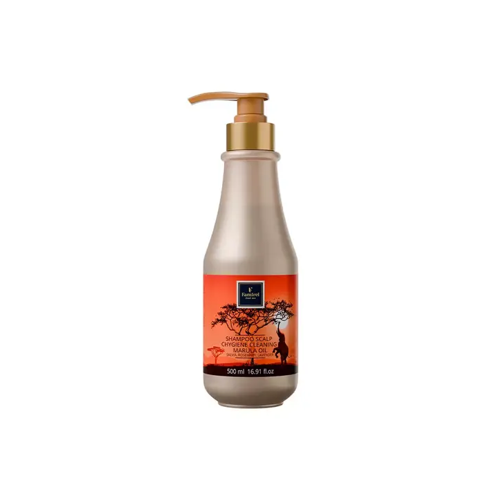 Shampoo Marula with Salvia, Rosemary&Lavender Scalp Cleansing Famirel