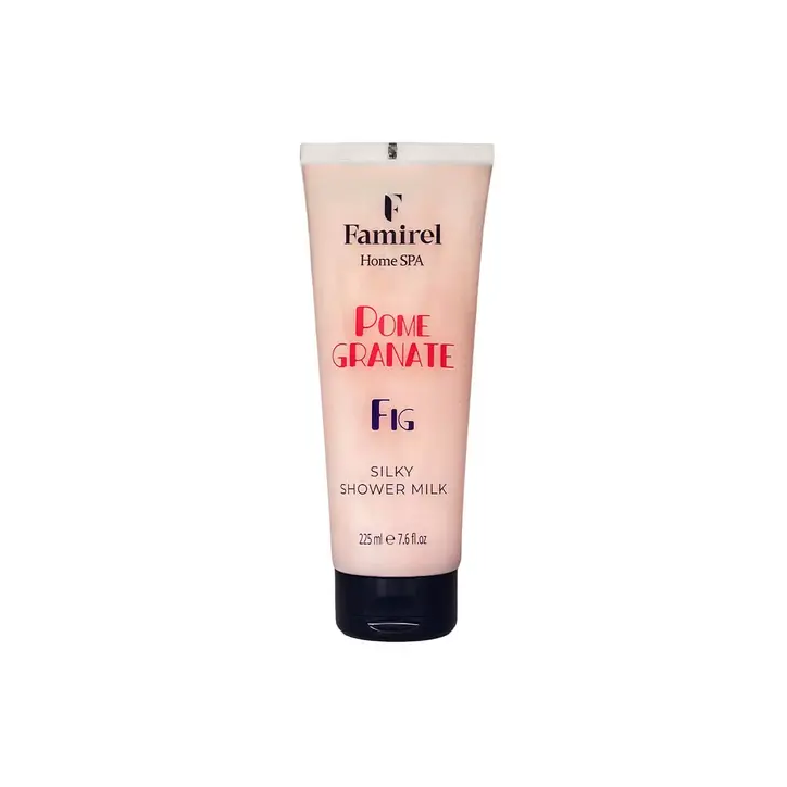 Silky Shower Milk Home Spa Pomegranate&Fig Famirel