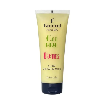 Silky Shower Milk Home Spa Oatmeal&Dates Famirel
