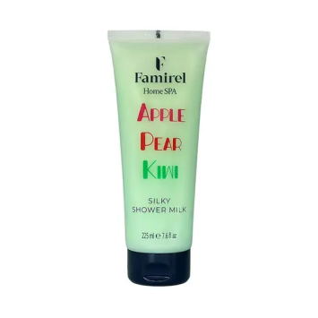 Silky Shower Milk Home Spa Apple, Pear&Kiwi Famirel