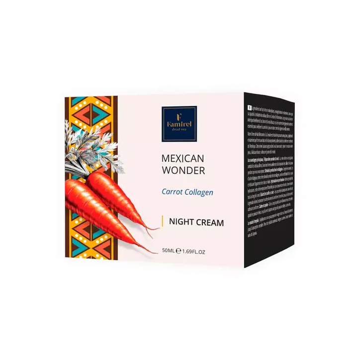 Mexican Wonder Carrot Collagen Night Cream  Famirel
