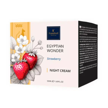 Egyptian Wonder Strawberry Night Cream Famirel