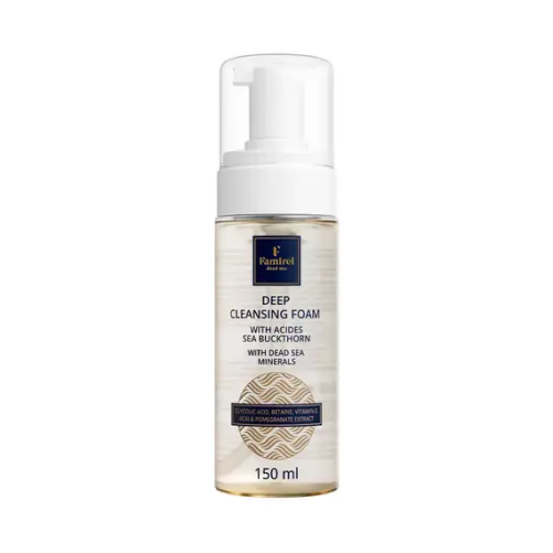 Deep Cleansing Foam Acides&Sea Buckthorn with Dead Sea Minerals Famirel