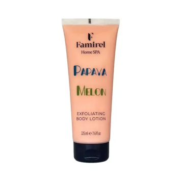 Exfoliating Body Lotion Home Spa Papaya&Melon Famirel