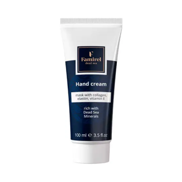 Hand Cream Mask with Collagen&Elastin, Vitamin E and Dead Sea Minerals Famirel