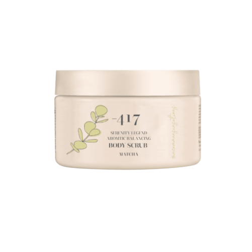 Aromatic Balancing Body Scrub – Matcha -417