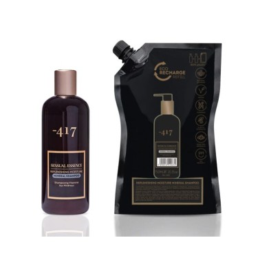 Восстанавливающий увлажняющий минеральный шампунь + эко-дозаправка