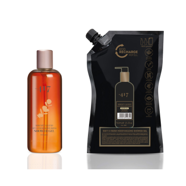 Soft & Fresh Moisturizing Shower Gel + Eco Refill -417