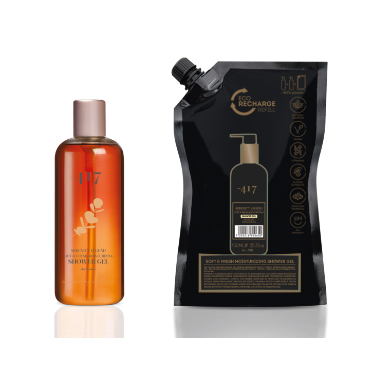 Soft & Fresh Moisturizing Shower Gel + Eco Refill -417