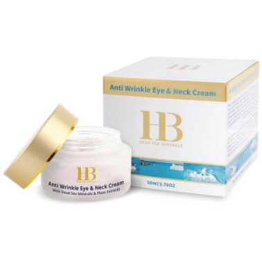 Anti-wrinkle eye cream SPF20 based on minerals from the Dead Sea