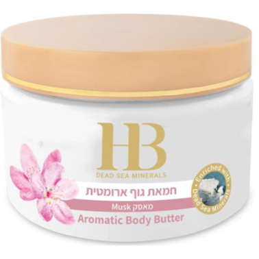 Aromatic body butter with Dead Sea minerals Musk