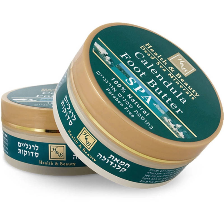 Питательный крем для ног с календулой и минералами Мёртвого моря Health & Beauty