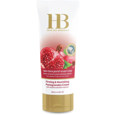Firming cream for anti-aging body care with pomegranate and Dead Sea minerals