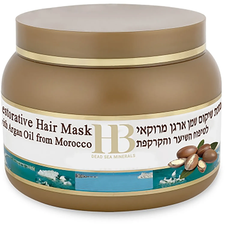 Маска для волос с аргановым маслом и минералами Мёртвого моря Health & Beauty