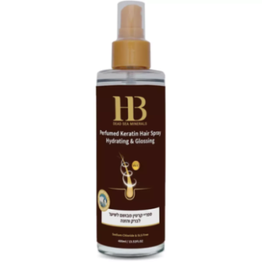 Hair spray with keratin and Dead Sea minerals Health & Beauty