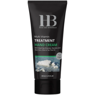 Multivitamin protective hand cream for men with Dead Sea minerals