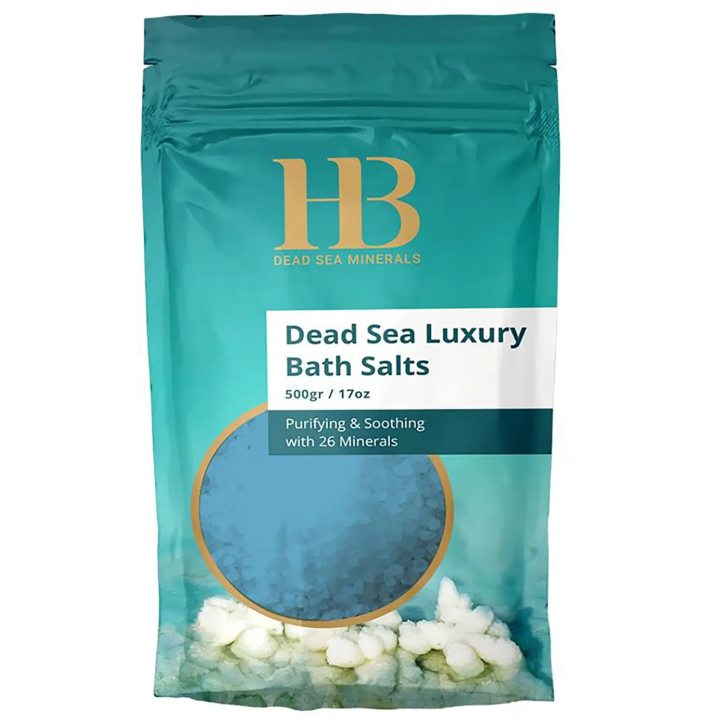 Natural bath salt from the Dead Sea and organic Lavender oils Health & Beauty