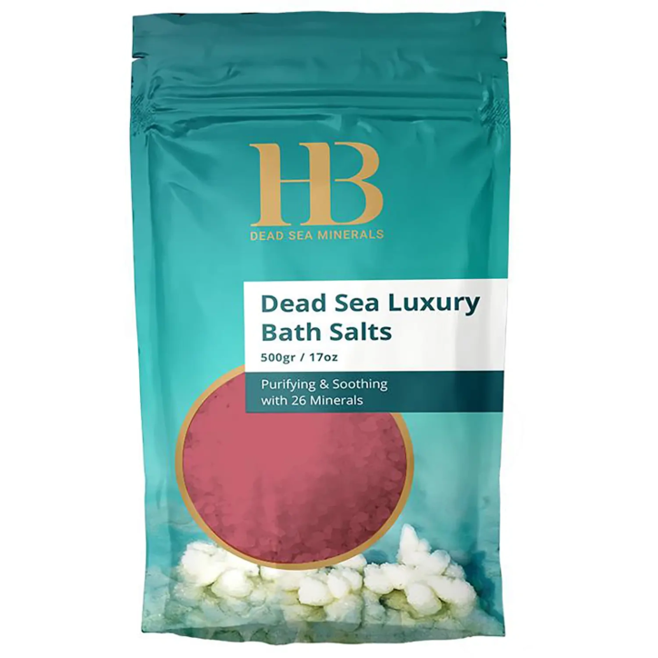 Натуральная соль для ванны из Мёртвого моря с органическим маслом розы Health & Beauty