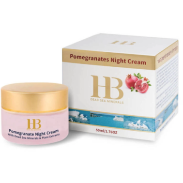 Pomegranates night cream based on minerals from the Dead Sea Pomegranates night cream based on minerals from the Dead Sea