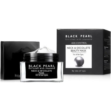 Black Pearl Neck&Décolleté Beauty Mask Sea of Spa