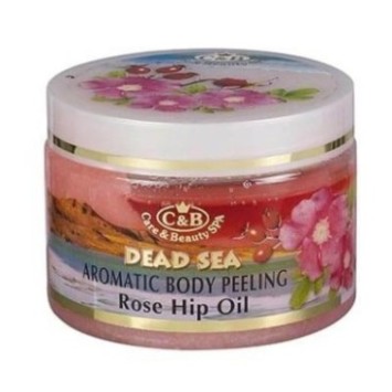 Ароматический скраб для тела с маслом шиповника Care & Beauty Line